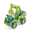 Colorful Dinosaur Trucks Triceratops Tyrannosaurus Figure For Kids' Playtime Fun