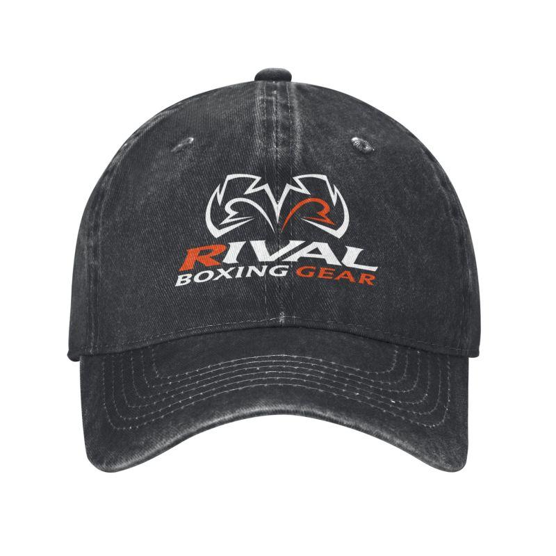 Кепки Бейсболки Rival Boxing с принтом Corpo, потертые, стилизованные под старые, с козырьком для защиты от солнца, унисекс, для улицы, летние, регулируемые, с застежкой snapback