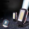 COB Work Light Strong Light Charging Buckle Type Car Inspection Light with Magnet LED Super Bright Folding Camping Light