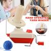 Ball Thread Skein Cable Winder Hand Operated Yarn Winder Fiber Wool String Machine for Sewing Making Repair Craft Tools