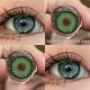Eyeshare 1 Pair 1 Pair Color Contact Lenses for Eyes Cosmetics Gray Contact Lenses Brown High Quality Natural Contact Lenses