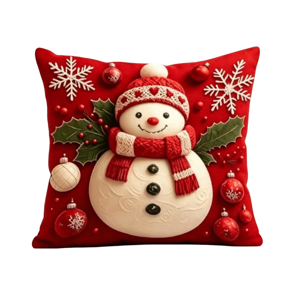 Soft Christmas Pillow Covers Tree Xmas Pillowslip Cartoon Santa Pillow Cover Sofa