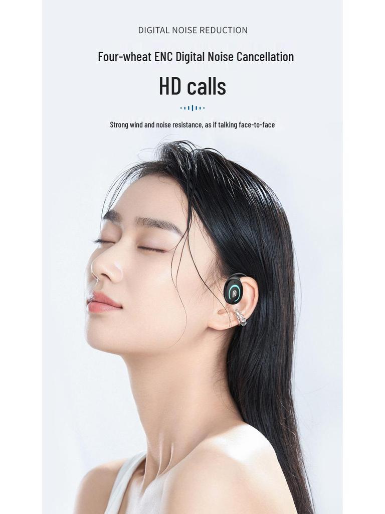 K9 Over-Ear Bluetooth Earbud: New Wireless Bone Conduction Design for Business & Sports