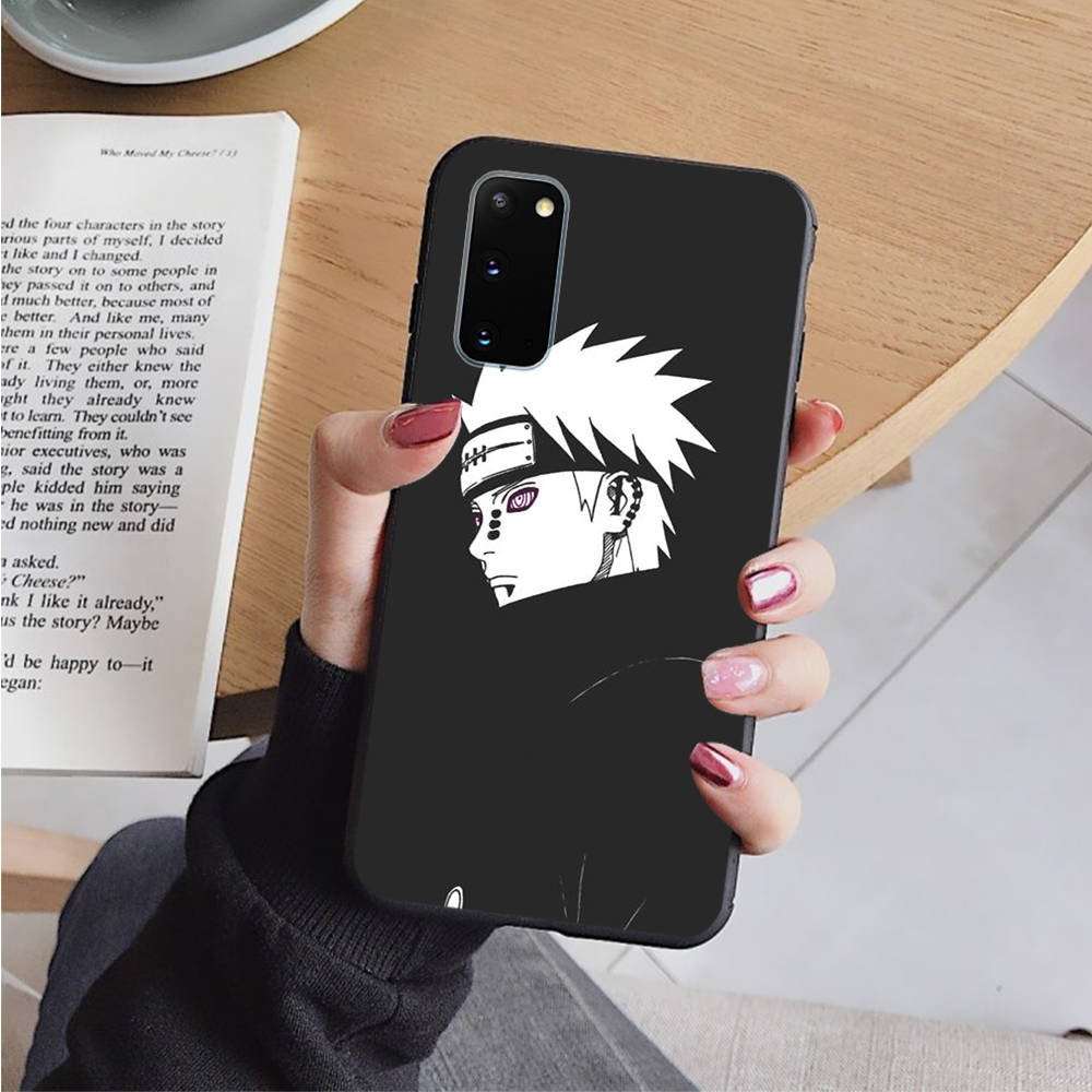 AD77 Наруто Акацуки черный чехол для OPPO Reno 8 6 5 4 Pro Find X3 A17 A31 A38 A40 A53 A54 A55 A74 A76 A78 A77 A80 A94 A95 A96 Pro Sofe Cover