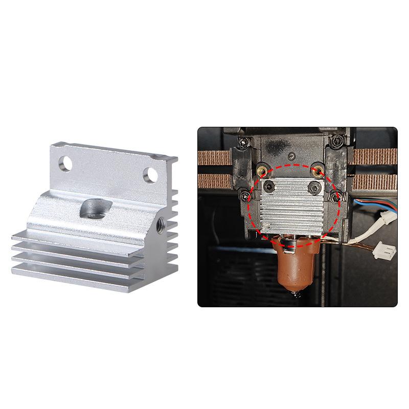Для Creality K1/K1 Max/K1C Металлический Радиатор Теплоотвод Высокотемпературный Хотэнд Для 3D-Принтеров Серии Creality K1