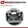 ACROPIX Compatible for Honda Accord Odyssey Civic 1998-2019 1pc Backup Reverse Light Socket Number: 33513S84A01 Lamp Bulb Connector 2Pin