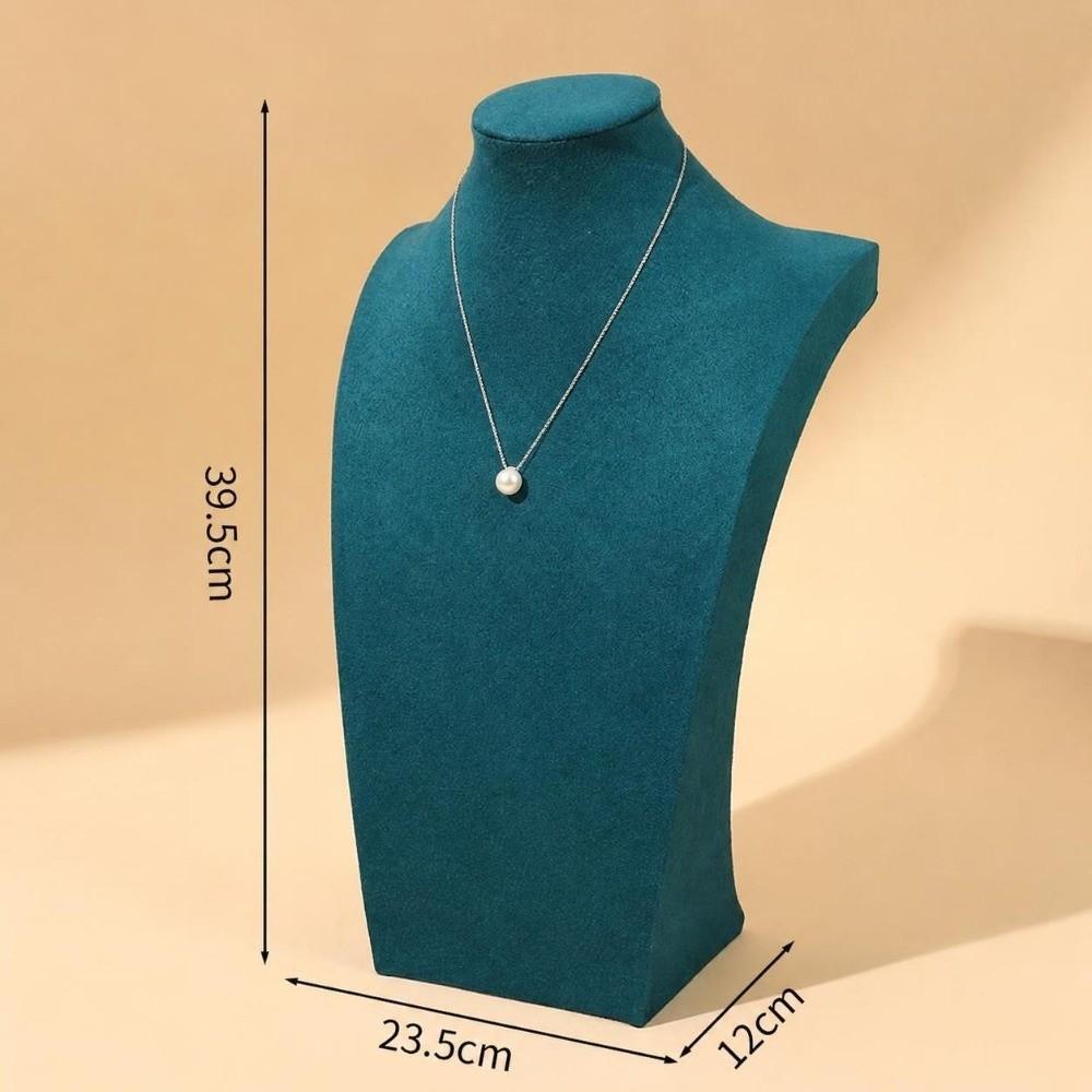 Neck Mold Necklace Display Stand Human Shape Ornament Holder Portable Mannequin Bust Jewelry Show