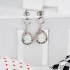 Jewelry Womens Droplet Shaped Australian Treasure Earrings 18MM * 9MM Fashionable Commuting