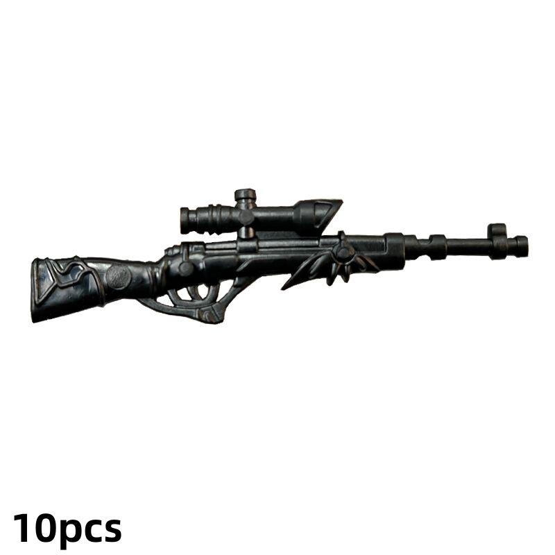 Military Army Weapons Building Blocks Light Machine Guns M16 M4 AK Action Special Forces Figures Accessories Mini Brick Kid Toys