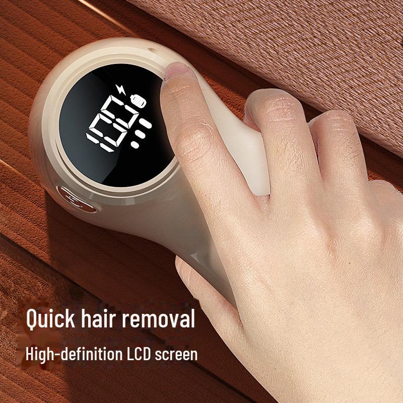 Перезаряжаемый прибор для удаления комков шерсти: Электрическая бритва для ткани с цифровым дисплеем