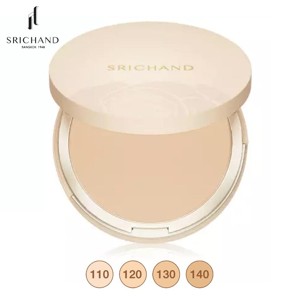 Srichand Компактная пудра Skin Essential SPF15 PA+++ - 120 Бежевый 9 г, без парабенов, отдушек и спирта - Тайская косметическая косметика