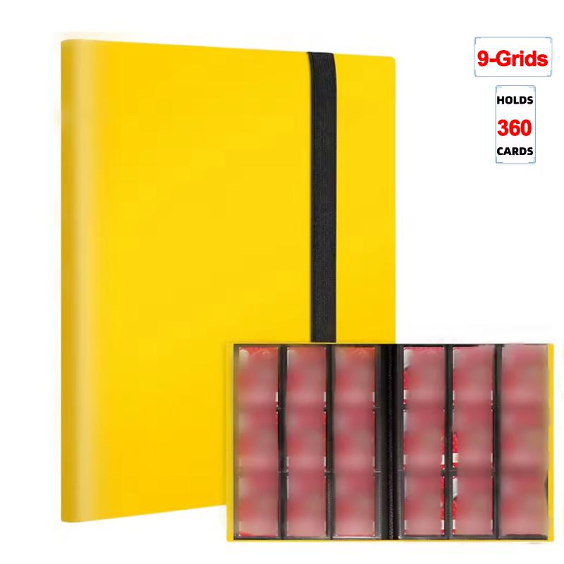 160/360/480 Cards Capacity Pocket Holder Binders Albums For Game Card Book Sleeve Holder PP Cover Ideal For Basketball Cards NEW