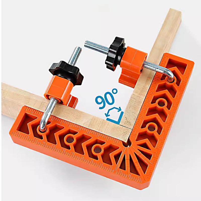 Многофункциональные угловые фиксаторы 90° для деревообработки, фиксирующий зажим, L-образный вспомогательный угловой позиционер, ручной инструмент