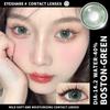 Eyeshare 2pcs Blue Natural Color Contact Lenses for Eyes Brown Lenses Colorcon Korean Lenses Yearly Beauty Brown Eye Contacts