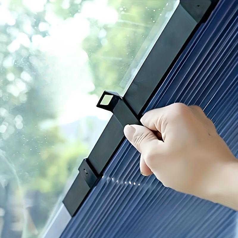 Выдвижной солнцезащитный козырек для автомобиля, солнцезащитный козырек на лобовое стекло автомобиля, блокирует ультрафиолетовые лучи и тепло, универсальная подгонка