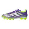 adidas F50 League MG Универсальные Удобные Стильные Низкие Детские Футбольные Бутсы Детские Футбольные Бутсы Фиолетовые Белые Ярко-Лимонно-Желтые JH7752