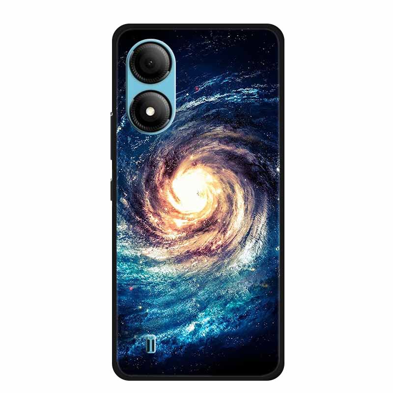 Чехол для телефона ZTE Blade A33S Задняя крышка Чехол A 33 s A33 s Coque Ударопрочный Черный Силикон Мягкий Funda Для Blade A33S Чехол A 33s