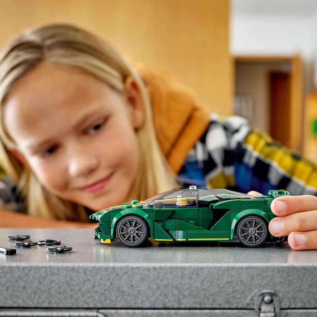 LEGO Speed Champion Lotus Evija Игрушка Подарок на день рождения Блок Рождество Мальчики Девочки Дети 8 лет 9 лет 10 лет Начальная школа