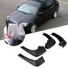 4pcs Plastic Mudguards Car Mud Flaps Fender Protector Fits for TOYOTA VIOS 2006 2012