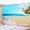 Tropical Beach Tapestry Nordic Style Starry Sky Tapestry Tapestry Bedroom Psychedelic Tapestry