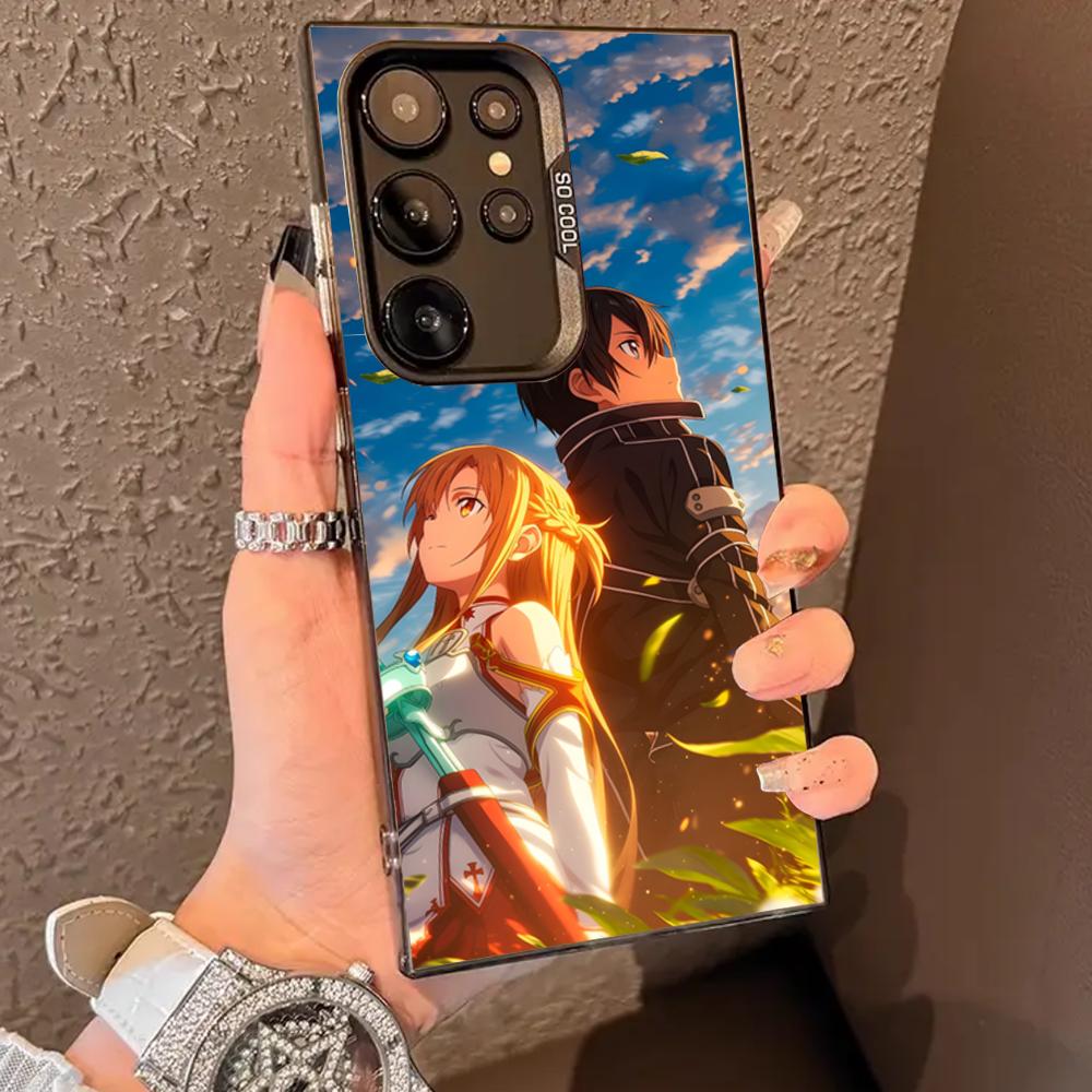 Чехол для телефона Asuna K-Kirito Аниме для SAMSUNG Galaxy S26 S25 S24 S23 S22 S21 S20 FE Plus Ultra