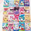 Новые 20 шт. Мини-блокноты - Hello Kitty Kuromi Cinnamoroll My Melody Разноцветные Карманные Блокноты для Офиса, Подарки на Вечеринку