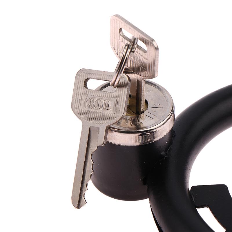 1 Set Anti Theft Alloy With 2 Keys Bike Horseshoe Lock For Mountain Bike Road Bicycle Crab Claw Lock Diy Accessories