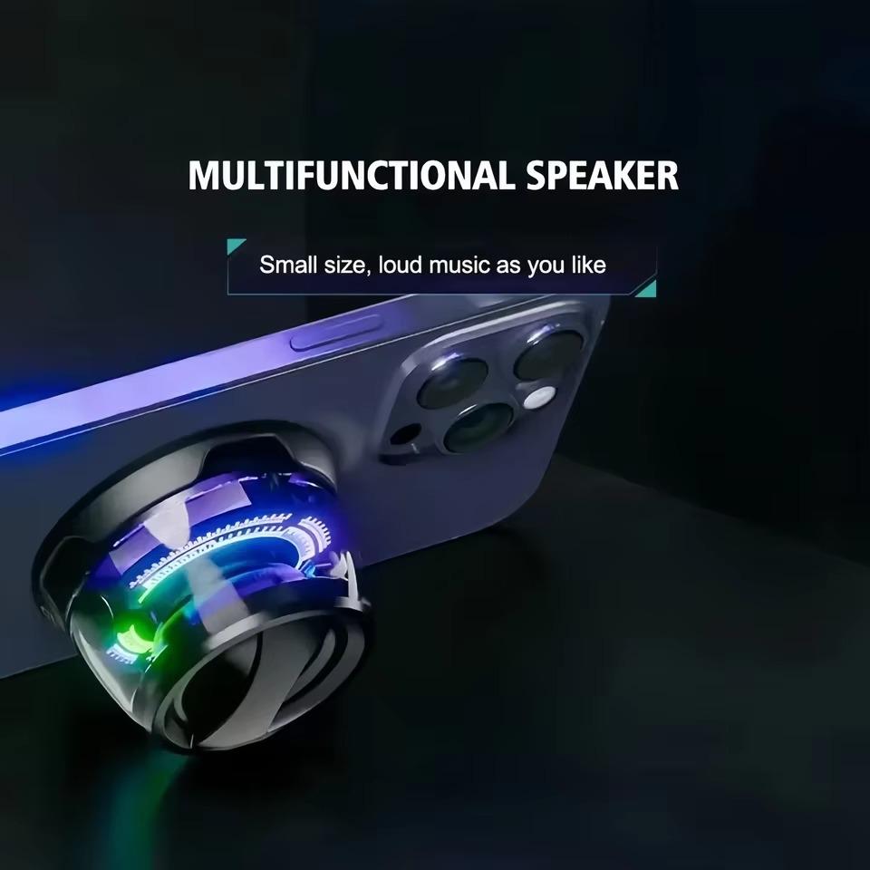 G200 Bluetooth 5.3 динамик Мини динамик Портативный магнитный динамик Многофункциональный RGB динамик RGB подсветка 7 часов воспроизведения