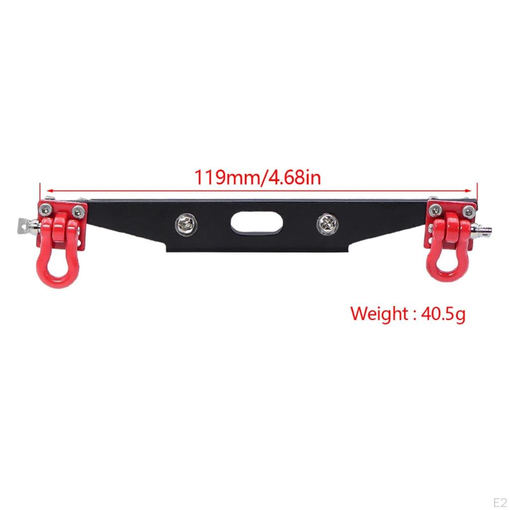 1/12 RC Car with Trailer Hitch Hook Metal Replacements Modification for D90 MN90 Trucks Hobby