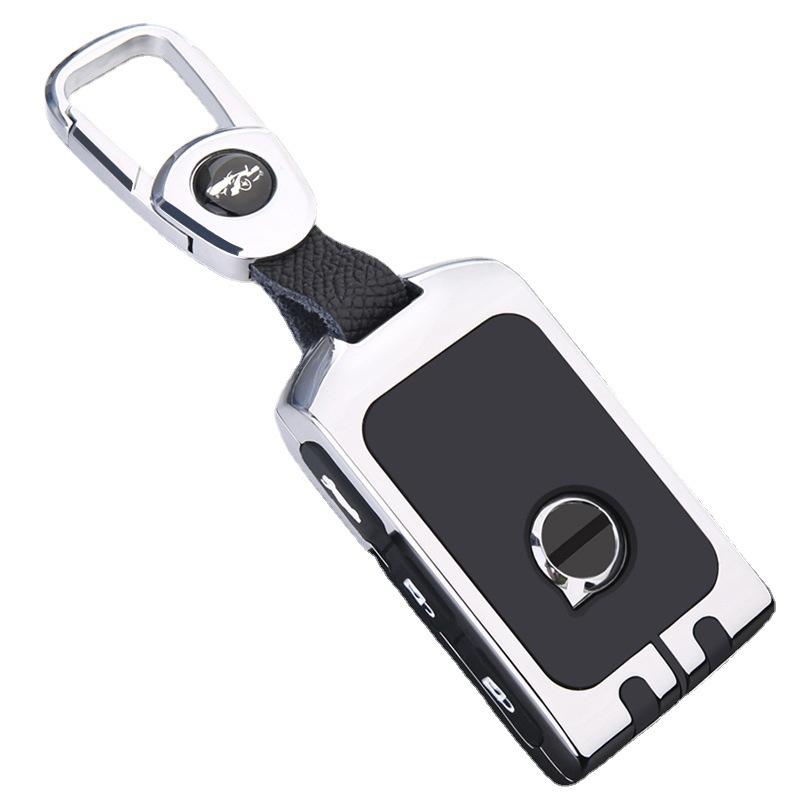 For Volvo Car Zinc Alloy Key Case Holder Cover Shell For Volvo XC40 XC60 S90 XC90 V90 2017 2018 T5 T6 T8 Fob Smart Key Protectio HL9