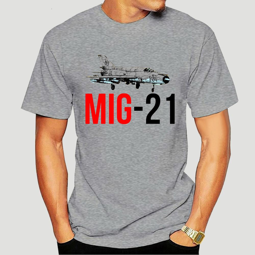 Distressed MIG 21 Jet Air Plane Tees Shirt Unisex 3D Print Short Sleeve Cotton Tops 2632X