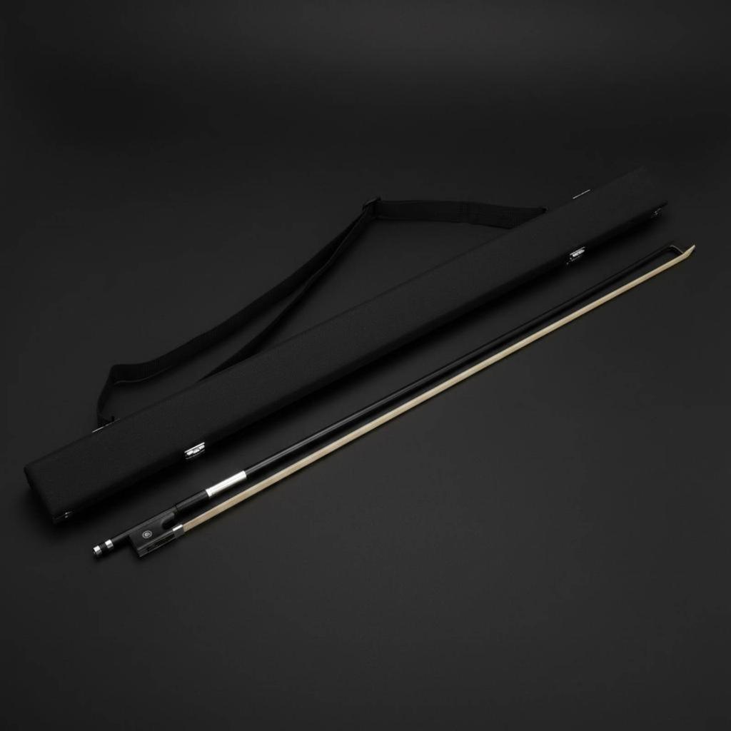 Violin Bow Case Metal Latches Hard-Shell Bow Case Music Storage Cotton-Lined Crossbody