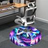 1pc Owl Fantasy Night Chair Carpet for Office, Soft, Non-Slip Polyester Mat, Office, Living Room, Bedroom, Durable Polyester yy251207112