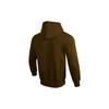 Puma Logo Print Long Sleeve Hooded Sweatshirt Men Tops Brown 537678-62