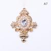 Alloy Jewelry Accessories Personality Diamond Pendant Diy Hair Accessories Earrings Material