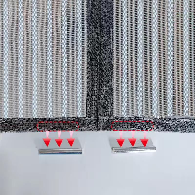 Магнитная дверная сетка большого размера Дверная магнитная москитная сетка Защита от насекомых Летная Летняя и Кухонная Внутренняя Невидимая сетка Магнитная дверная сетка