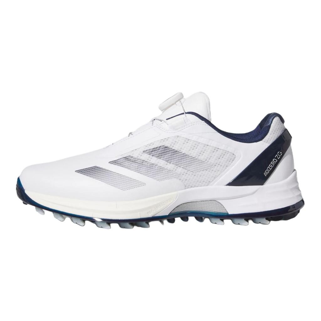 adidas Adizero Zg Lo Boa Бесшипованные Модные Удобные Гольф Кроссовки Мужские Бело-Синие JS1767