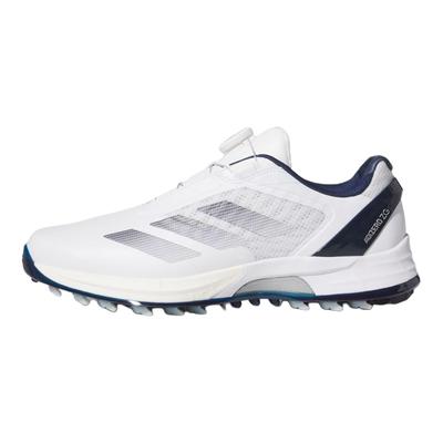Мужские кроссовки для гольфа Adizero ZG Белые Синие JS1767