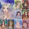 DIY 5D алмазная живопись комикс для девочки Алмазная мозаика наборы крестиков украшение дома полная круглая алмазная вышивка