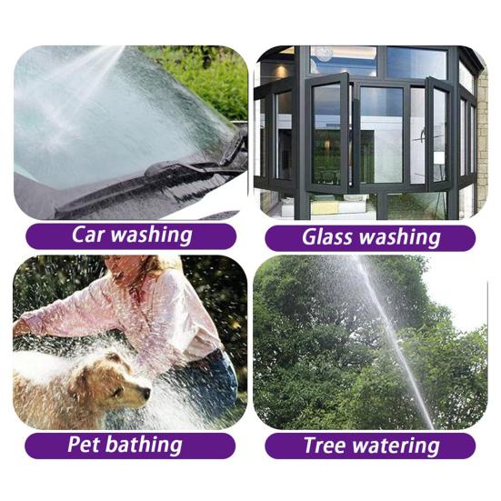 Мойка высокого давления Ручной разбрызгиватель высокого давления со шлангом Распылитель воды под давлением для мытья автомобилей Полив на открытом воздухе Чистка