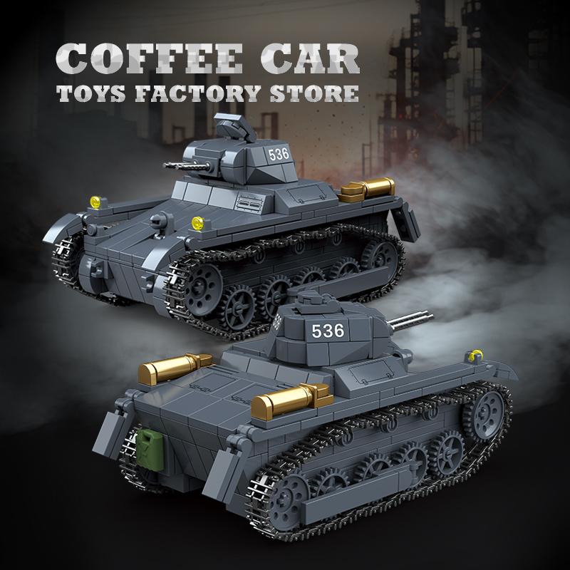 Нетоксичные Классические Армейские Танки WW2 Кирпичи Moc Модель Военные Бронемашины Строительные Блоки Образовательные Игрушки Для Детей Подарок на День Рождения Diy