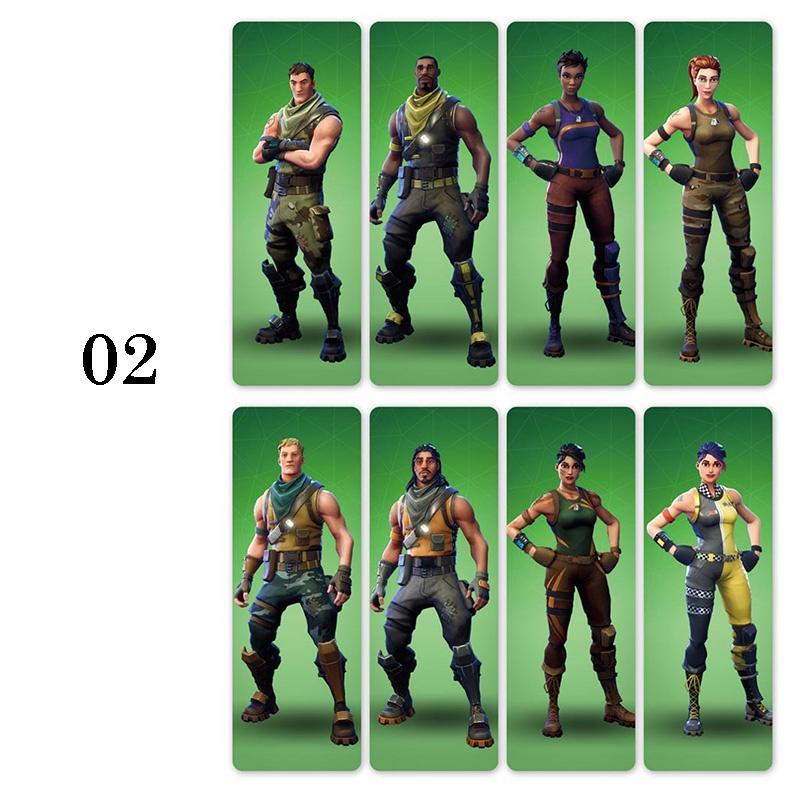 Fortnite 8pcs Bookmarks Kids Gift Present Perfect Party Bags Royale Battle