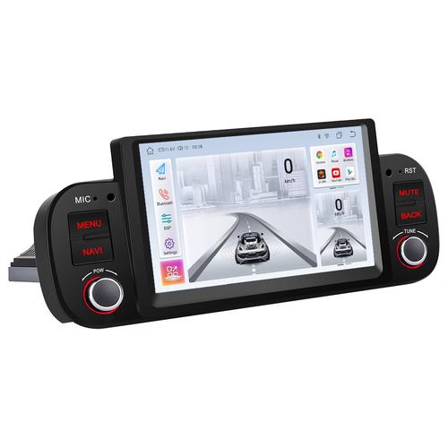 Автомобильное радио мультимедиа для Fiat Panda 2013-2020 Android Видео Стерео Android Auto Carplay GPS НЕТ 1 din DVD 7" Головное устройство