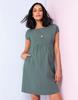 Seraphine Повседневное платье для беременных, подходящее для кормящих женщин, шалфейный цвет, размер UK8,