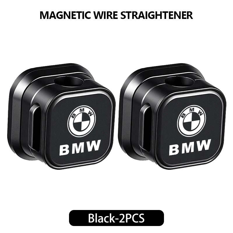 2pcs Car Phone Data Cable Organizer Management Clamp Holder For BMW M 1 3 4 5 6 7 Series M3 M6 F01 F02E34 E36 E70 F10 X6 X1