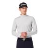 TaylorMade Windblock L/S Mock, Light Gray, Size L, Men's, 2024FW UN333