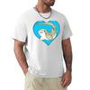 Zebra Shark Love TShirt Lightweight Casual Summer TShirt