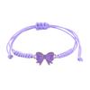 Bow Braided Bracelet Adjustable String Rope Bracelet Handcrafted Cheerleader Bracelet for Cheer Dance Team Friends Gift