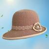 Sun hat flower breathable sun protection beach hat summer new women fashion travel sun hat mother basin hat