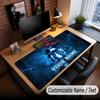 Custom Name Extended Mouse Pad,Solo Leveling Gaming Desk Mat For Home Office Desktop Decor